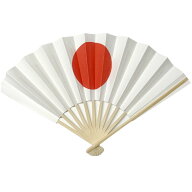 日の丸 扇子 ケース入り応援グッズ 応援団 日本 日の丸 国旗 踊り扇子 日本のお土産 外国へのお土産 ホー…