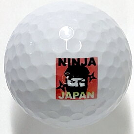 日本のアートゴルフボール Ninja Japan【日本のおみやげ】【日本のお土産】【ホームステイのお土産】【柄入りゴルフボール】【父の日プレゼント】【絵入りゴルフボール】【インテリア】