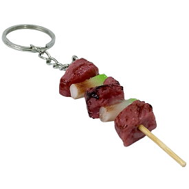 食品サンプルキーホルダー 焼き鳥 面白 キーホルダー やきとり和食 バッグチャーム アクセサリー フィギュア ミニチュア インテリア 日本のおみやげ 日本のお土産 食品サンプル おもしろキーホルダー ホームステイのおみやげ 日本土産 送料無料