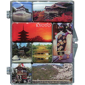 京都の風景マグネット 8個セット京都 マグネット おみやげ 観光 二条城 清水寺 東寺 舞妓さん 銀閣寺 金閣寺 祇園祭 嵐山 実用的 日本のおみやげ お土産 外国人への贈物 ホームステイのおみやげ 販促商品 美しい京都の風景 磁石 和柄 プレゼント 和風 お買い得 送料無料