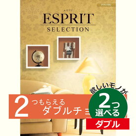 カタログギフト エスプリ クラシカル 2つ選べる ダブルチョイスお世話になりました グルメカタログ お中元 夏 ギフト お祝い お返し 親戚 おじさん おばさん 記念品 法事