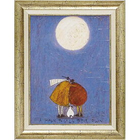 絵画 サム トフト 「月夜のふたり」 ST-08008周年記念品 プレゼント 退職記念 卒業記念 名入れ相談