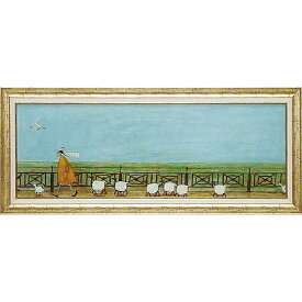 絵画 サム トフト 「ひつじ達と散歩」 ST-16001周年記念品 プレゼント 退職記念 卒業記念 名入れ相談