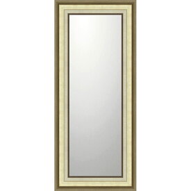鏡 ミラー　壁掛け デコラティブ 大型ミラー モダン 「ロング（ゴールド）」 壁掛用 BM-16035お祝い プレゼント 記念品 粗品