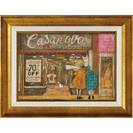 絵画 サム トフト 「スペシャルなブツをゲットするのだ！」 ST-05827周年記念品 プレゼント 退職記念 卒業記念 名入れ相談