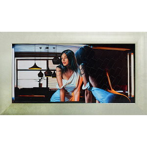 絵画 ピエール ベンソン 「イン ザ ディム ライト」 PB-12003周年記念品 プレゼント 退職記念 卒業記念 名入れ相談