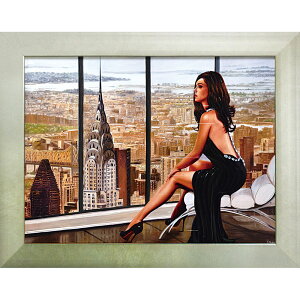 絵画 ピエール ベンソン 「ルッキング アット ザ スカイ」 PB-15011周年記念品 プレゼント 退職記念 卒業記念 名入れ相談