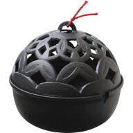南部鉄器 手まり蚊やり 黒 A-141 送料無料 ▲(sa)