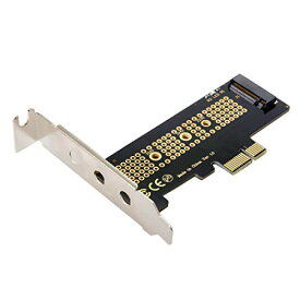[マラソン期間中ポイント5倍]JSER Xiwai ロープロファイル PCI-E 3.0 x1レーン - M.2 NGFF M-Key SSD Nvme AHCI PCI Express アダプターカード