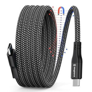 Magtame usb cP[u }[d ͋z܂h~ ^CvcP[u 60W/PDΉ `L usbc&usbcP[uRlN^type-cP[udiC iPhone15/MacBook_Pro/Air/iPad/Samsung_GalaxyΉ (1M-u