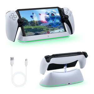 Mcbazel PS Portalp }Olbg LED[dX^h Type-C }[d ߏ[dh~ ߏ[dی tȒP PS5|[^u[gv[[p [֗ ȃXy[X - zCg