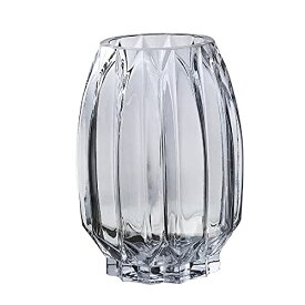 [マラソン期間中ポイント5倍]ガラスの花瓶 大 おしゃれ 20cm 透明 花器 グレイフラワーベース 大きな花瓶 ガラスベース ガラスボトル アレンジ インテリア 水栽培 生け花 造花 おしゃれ シンプル インテリア