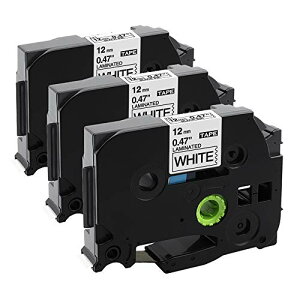 Airmall ݊ s[^b` e[v 12mm TZee[v TZe-231 uU[~l[ge[v ƌ݊̂ ҁ[e[v n 3Zbg Brother P-Touch PT-P300BT PT-J100KPT p s[^b`L[u e[