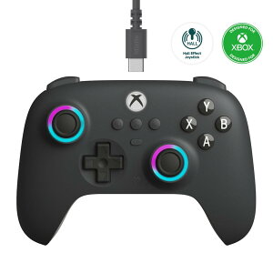 8BitDo Ultimate C Xbox̗LRg[[ARGBƖΗւƃz[GtFNgWCXeBbNAXboxV[YX | SAXbox OneAWindows 10/11ƌ݊܂ - ɃCZX (Dark Gray)
