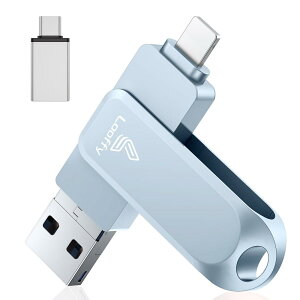 yAvsvz4in1 iPhoneΉ USB 128GB iPadΉ usb[ USB3.0  f[^ obNAbv iOS/USB/Type-C/Micro USB Ot ʐ^ۑ Phone/iPad/PC/Android/MacΉ ] O[