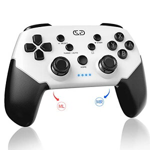 Switch Rg[[ wʃ{^t XCb` vR A/A˃z[h }N@\ Bluetooth5.0ڑ 6WCZT[ Switch/Lite/L@ELf/PC Win7+/iOS13.0+/AndroidΉ