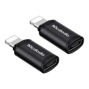 Mcdodo USB-C to CgjO ϊA_v^ 2Zbg 3A}[d f[^](m[gPCԂ̂ݑΉ) USB-C i-Phone ϊRlN^ A~O ^CvCiOSϊRlN^ Type C to CgjO 