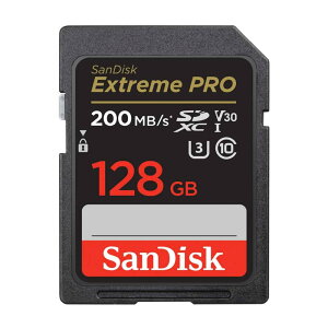 y TfBXN Ki z SDJ[h 128GB SDXC Class10 UHS-I V30 ǎő200MB/s SanDisk Extreme PRO SDSDXXD-128G-GHJIN ȈՃfUCpbP[W