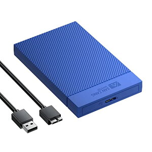 2.5C` HDD P[X USB 3.0ڑ SATA UASPΉ 5Gbps]x HDDOtP[X 2.5C` SSDP[X 4TBeʑΉ n[hfBXNP[X Hsv̊ȒPgݗ hCuP[X ȒP obNAb