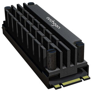 Archgon M.2 2280 PCIe NVMe SSDΉ pM A~ q[gVNpbh T[}pbhtpq[gVN HS-1110-K (ubN)