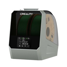 Creality ィラメントドライヤー 2ロール容量 Space Pi PLUS 1.75mm/2.85mm フィラメント PLA PETG ABS TPU ASAと互換性があり 45℃ ~70℃ 温度調節可能 フィラメントドライヤーボックス フィラメント脱水機 防水 防塵 3Dプリンター用フィラメント収納ボックス PTC 360°加熱