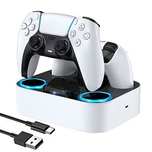 PS5 Rg[[ [dX^h }[d 2䓯[d\ u[d\ ߏ[dh~ USB-CP[ut LEDwvt zCg