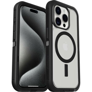 yKizOtterBox Defender XT Clear iPhone 15 PropP[X DarkSide ČRMILKi擾kIb^[{bNXl