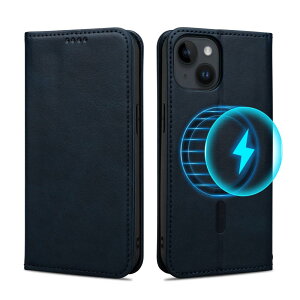Rssviss iPhone 15 用 ケース 手帳型 MagSafe対応 iphone15 専用 カバー 手帳型 マグセーフ対応 アイフォン 15 用 ケース 手帳型 カード収納 iphone 15 用 手帳型 ケース ワイヤレス充電対応 スタンド機能 ip