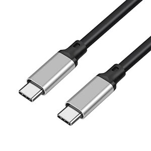 USB-C to USB-C P[u PDΉ100W/5A}[d y1M 4K 60Hz fo USB3.2 Gen2W 20Gbpsf[^]zUSB3.1/3.0/2.0ʌ݊ Type-C@Ή PD3.0 PPS QC3.0 E-Marker 