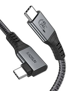 L^ USB4 P[u 240W XAOSUN Thunderbolt 4Ή Thunderbolt 3USB 3.2ʌ݊ USB-IFF؎擾 40Gbpsf[^] 240W 48V/5A}[d USB4.0 8K@60Hzfo PD3.1Ή MacBook Pro/iPad Pro/XperiaȂType-c@Ή 