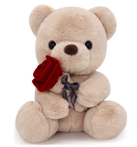 Homehalo efBxA ʂ ܂̂ʂ  Teddy Bear     ʂ ӂӂ  N} ʂ C Teddy Bear with RoseʔMtg ̓̃v[
