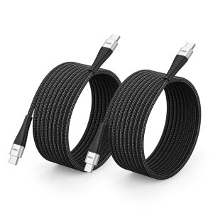 USB-C to USB-C P[u 100W 3M 2{Zbg USB Type C P[u  ϋviC ^Cvc P[u iPhone 16 / 15 Galaxy iPad Pro MacBook Pro/Air eΉ