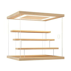 KUKERフィギュアケース コレクションケース アクリルケース LED照明付き ディスプレイケース ショーケース クリアケース 展示ケース ひな壇 扉付き 木製 組み立て簡単 手袋 防汚れ クリーニン