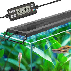 hygger Cg LEDANAECg 45-60CMΉ VJDIY[h WRGB𒲐\ LCDfBXvC 8F///////LED ƌ[h ^C}[Rɐݒ 10iK邳
