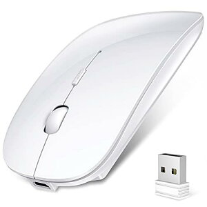 CX}EX Bluetooth 5.0 }EX ^ É [d ȃGlM[ 2.4GHz 3DPI[h x ^ѕ֗ iPhone/iPad/Mac/Windows/Surface/Microsoft ProɑΉ (zCg)