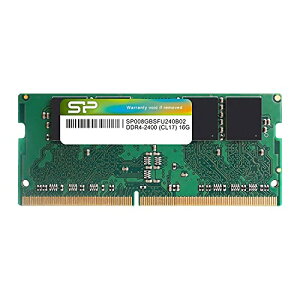 VRp[ m[gPCp DDR4-2400(PC4-19200) 8GB×1 260Pin 1.2V CL17 SP008GBSFU240B02