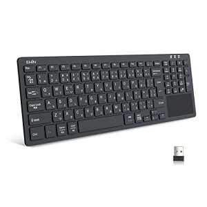 Ewin Bluetooth/USB ΉL[{[h CXL[{[h  2.4G ^b`pbh eL[t JIS{z USBڑ V[o[t dr iPad/m[gPC/p\R/^ubg/X}zp Windo
