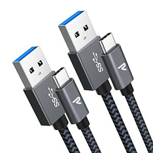 Rampow USB Type C P[uy1m/2_Zbgz}[d QuickCharge3.0Ή USB3.0Ki usb-c ^Cvc P[u Sony Xperia XZ/XZ2 AhCh@Ή ݑΖx