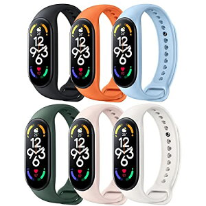 [TALENANA] for xiaomi smart band 7oh yƓ6FZbgz Mi band 7pxg VI~ X}[goh 7 xg Xiaomi mi Band 7ɑΉ VRoh _炩 ʋC h h ϏՌ j