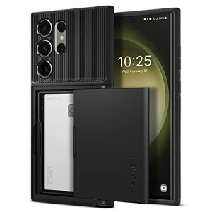 Spigen Galaxy S23 Ultra P[X J[h [ SC-52D | SCG20 ] [ MILKi擾 ϏՌ wh~ h~ Ռ z d\ XEA[}[ CS ACS05628 (ubN)