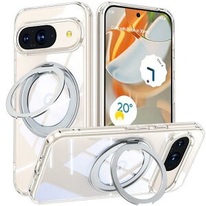 Google Pixel 9 / Pixel 9 Pro p P[X MagsafeΉ sNZ9 v Jo[ 360°]X^h Uovon X}zP[X gуP[X CX[d ԍڃz_[ Ή Xgbvt  wh~ ?h