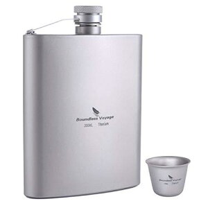 Boundless Voyage `^qbvtXR 200ml^250ml^178ml 6oz^d\  Zbg Titanium ygуXLbg ECXL[ {g KтȂ ((200ml+×1)Ti3062D