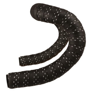 SKYPICK(スカイピック) EVA+シリコン製 バーテープ 自転車 ロードバイク 滑り止め エンドプラグ付き 左右セット ブラック/ホワイト