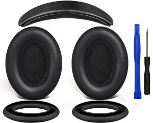 SOULWIT C[pbh + wbhoh + C[pbhJo[ Bose QuietComfort 15 (QC15)/QuietComfort 2 (QC 2) p wbhZbg  Lbg wbhz ւ pbh 򉻖h~ NbV (ubN)