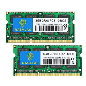 8GB PC3-10600 DDR3-1333MHz 8GB×2 m[gPCp  16GB DDR3 10600S CL9 204Pin SO-DIMM RAM