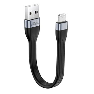 yApple MFiF؁ziPhone[dP[u, CableCreation CgjOP[u 0.15M Z TPEގ ϋvP[u iPhone}[df[^ iPhone 14 Pro/iPhone 14 /iPhone 13/12/12 ProAiPad eΉ