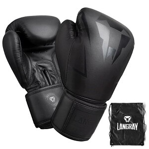 p`OO[u {NVOO[u LangRay boxing gloves ̍\ NbV LbN{NVO Xp[O  G^C iZ ǎPUU[ Wp (12oz, F)