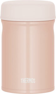 【食洗機対応モデル】 サーモス 真空断熱スープジャー 400ml ベージュピンク 全パーツ食洗機OK 保温保冷 お手入れ簡単 口当たりがやさしい丸口設計 JEB-400 BEP