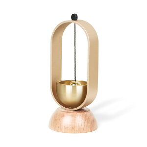 ATUSANO おりん 真鍮製 おりん 仏具 おりん ミニ リン 仏具おりん 仏具小物 綺麗な音色 仏具 りん 天然木 仏具 携帯便利なおりん りん棒 アルミニウム合金 仏具セット ミニ ミニ台座(メープル