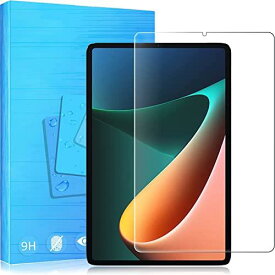 FOR Xiao Mi Pad 5 Pro 2021 / Mi Pad 5 用のガラスフィルム 強化ガラスフィルム 耐指紋 撥油性 表面硬度9H ラウンド加工処理 飛散防止処理 高透過率 光沢表面仕様 画面保護 指紋防止 保護シート FOR Xiao Mi Pad 5 Pro 2021 / Mi Pad 5 用のタブレット 専用 液晶保護フィル